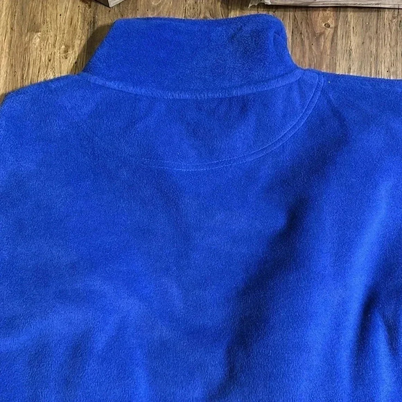 VTG MYTHBUSTERS sierra pacific outdoors blue fleece zipper jacket coat Size 2XL - Picture 10 of 11